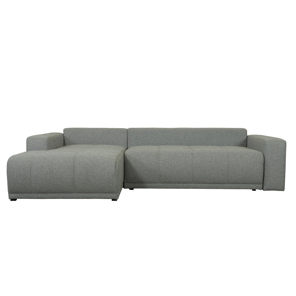 Coltar Extensibil Stanga Otis, 5 Locuri, Lada Depozitare, Gri, 280 Cm