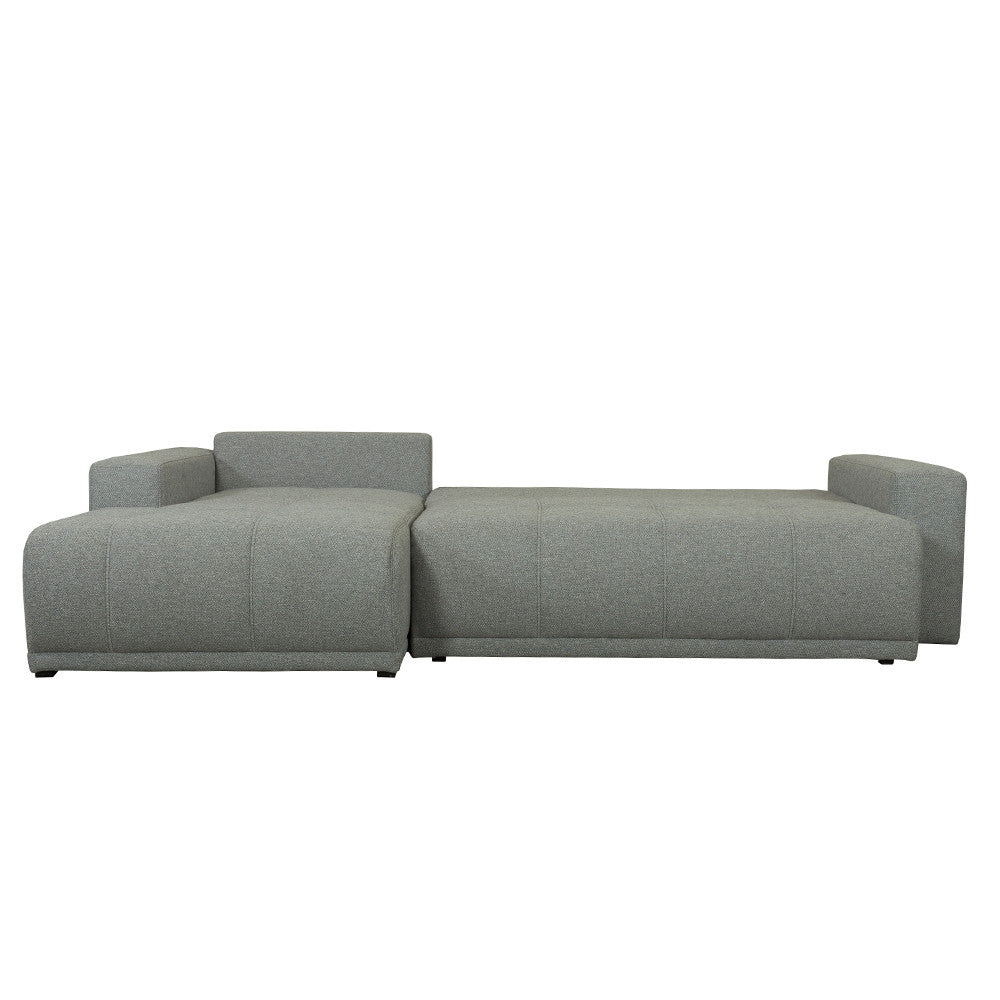 Coltar Extensibil Stanga Otis, 5 Locuri, Lada Depozitare, Gri, 280 Cm