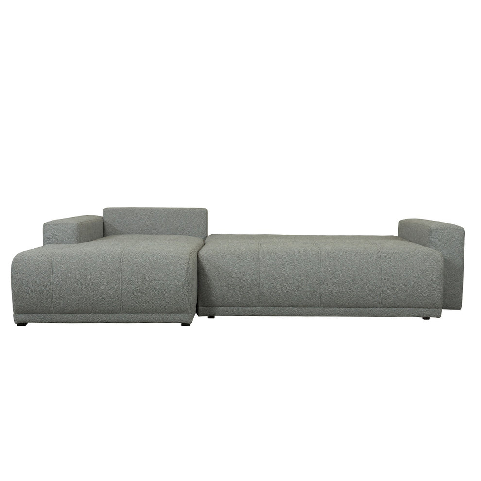 Coltar Extensibil Stanga Otis, 5 Locuri, Lada Depozitare, Gri, 280 Cm