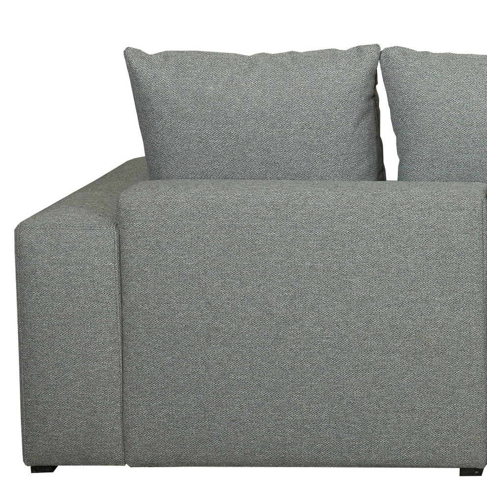 Coltar Extensibil Dreapta Otis, 5 Locuri, Lada Depozitare, Gri, 280 Cm
