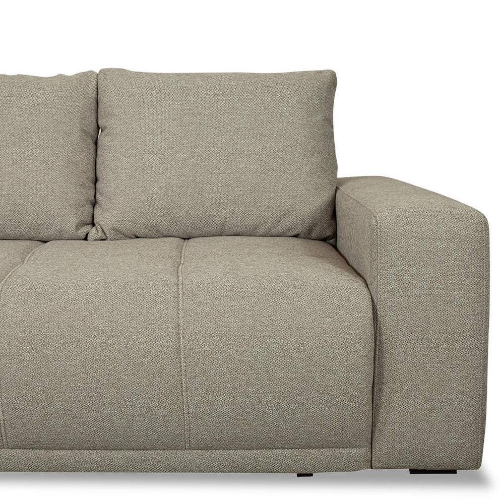 Canapea Extensibila Otis, 3 Locuri, Lada Depozitare, Bej, 240 Cm