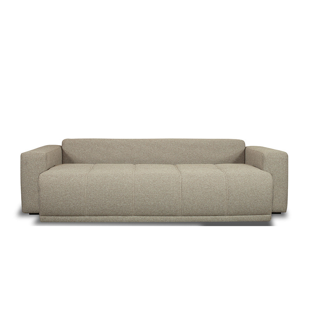 Canapea Extensibila Otis, 3 Locuri, Lada Depozitare, Bej, 240 Cm