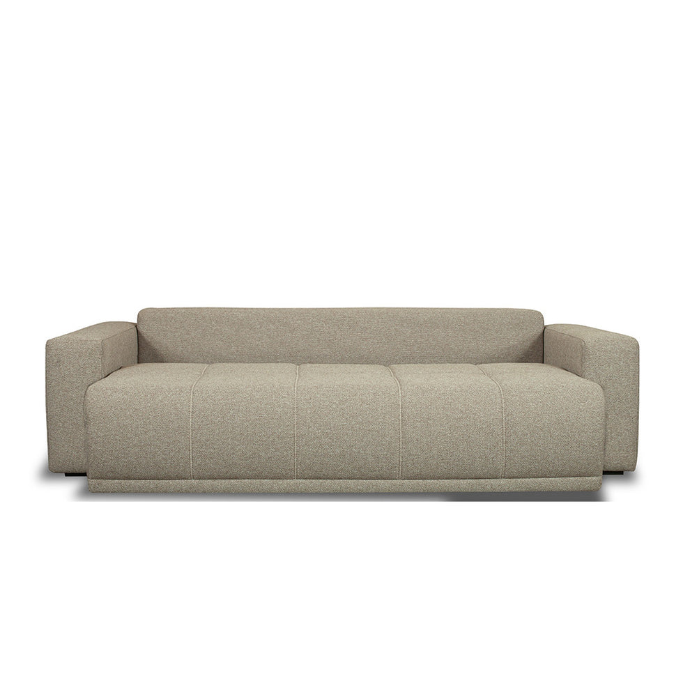 Canapea Extensibila Otis, 3 Locuri, Lada Depozitare, Bej, 240 Cm