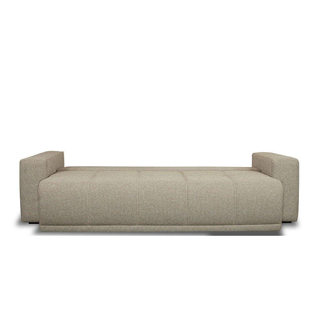 Canapea Extensibila Otis, 3 Locuri, Lada Depozitare, Bej, 240 Cm
