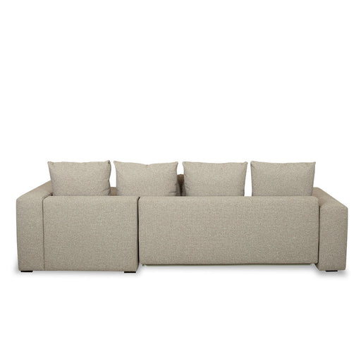 Coltar Extensibil Cu Otoman Dreapta Otis, 5 Locuri, Lada Depozitare, Bej, 280 Cm
