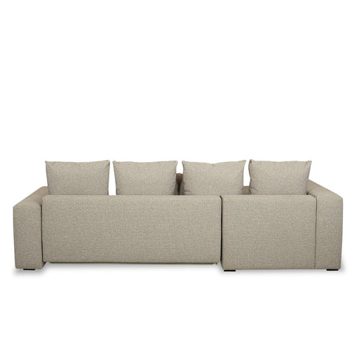 Coltar Extensibil Cu Otoman Stanga Otis, 5 Locuri, Lada Depozitare, Bej, 280 Cm