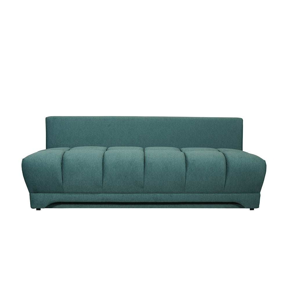 Canapea Extensibila Dali, 3 Locuri, Lada Depozitare, Verde, 210 Cm