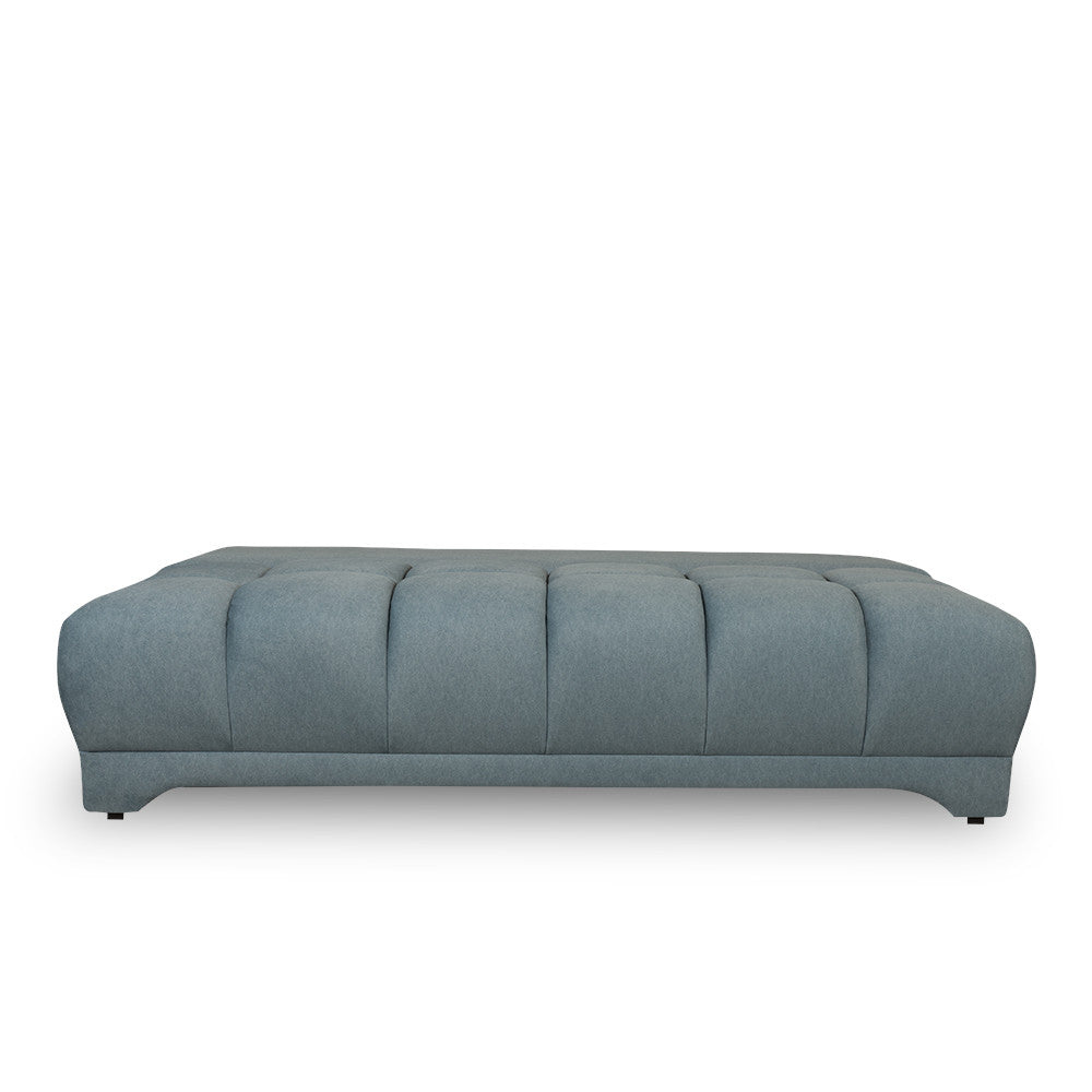 Canapea Extensibila Dali, 3 Locuri, Lada Depozitare, Albastru, 210 Cm