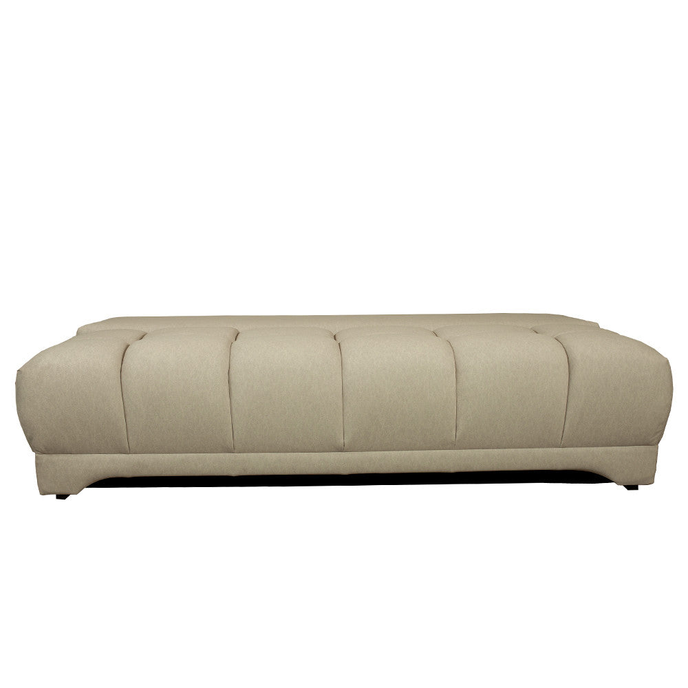 Canapea Extensibila Dali, 3 Locuri, Lada Depozitare, Bej, 210 Cm