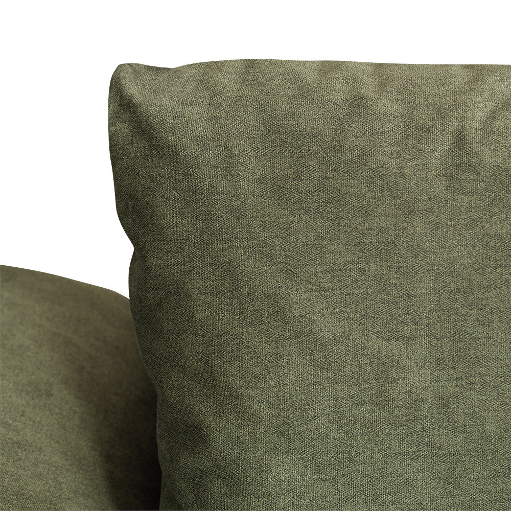 Canapea Extensibila Lorena Lux, 3 Locuri, Spatiu Depozitare, Verde, 250 Cm