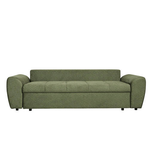 Canapea Extensibila Lorena Lux, 3 Locuri, Spatiu Depozitare, Verde, 250 Cm
