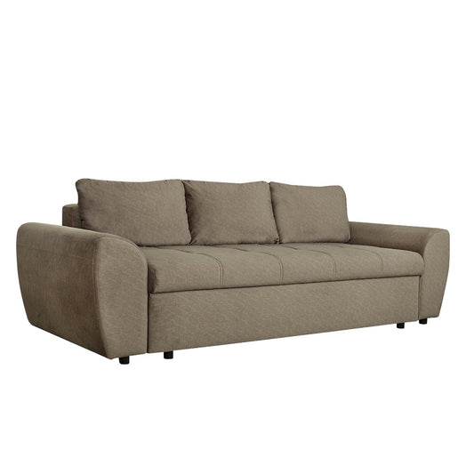 canapea-extensibila-lorena-lux-3-locuri-250-cm maro cu lada #variant:maro #variant:cu-lada