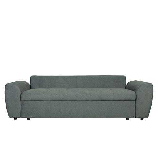 Canapea Extensibila Lorena Lux, 3 Locuri, Spatiu Depozitare, Gri, 250 Cm