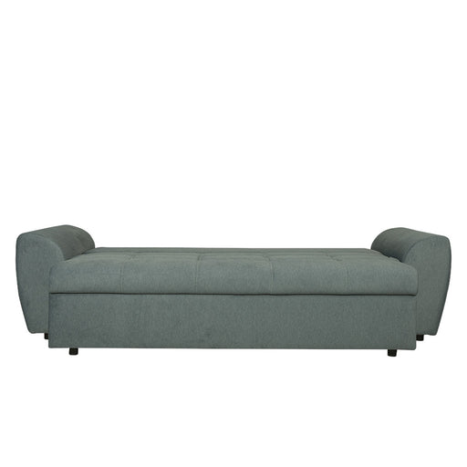 Canapea Extensibila Lorena Lux, 3 Locuri, Spatiu Depozitare, Gri, 250 Cm