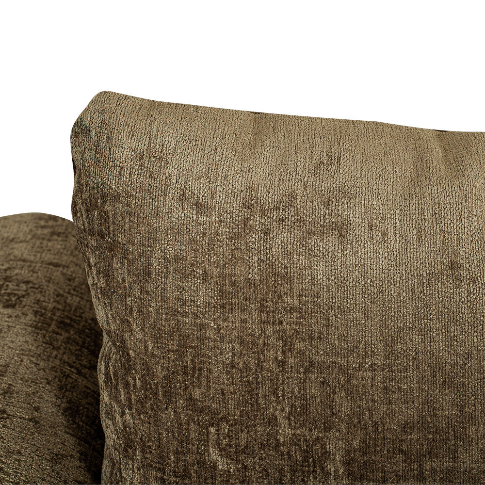 Canapea Extensibila Venezia, 3 Locuri, Lada Depozitare, Maro, 244 Cm