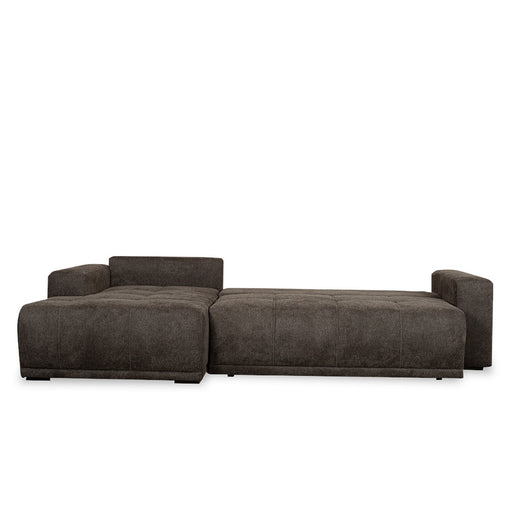 Coltar Extensibil Stanga Otis, 5 Locuri, Lada Depozitare, Gri Inchis, 280 Cm