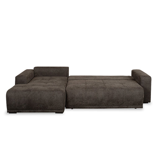 Coltar Extensibil Stanga Otis, 5 Locuri, Lada Depozitare, Gri Inchis, 280 Cm