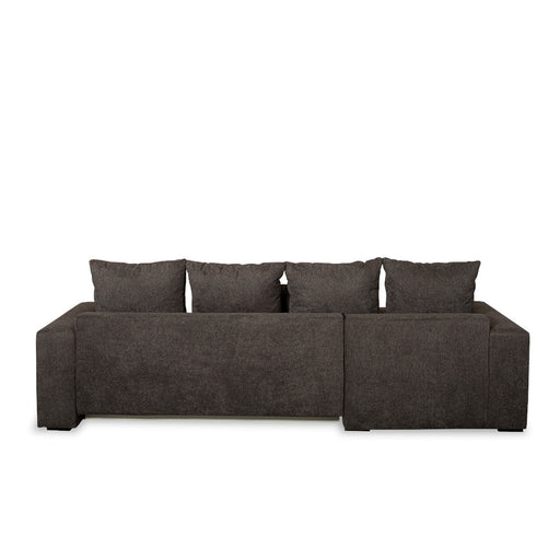 Coltar Extensibil Stanga Otis, 5 Locuri, Lada Depozitare, Gri Inchis, 280 Cm