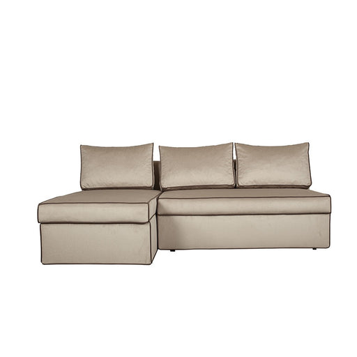 coltar-extensibil-new-modulo-interschimbabil-stanga-dreapta-220-cm crem cu lada