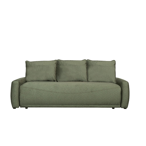 Canapea Extensibila Lea, 3 Locuri, Lada Depozitare, Verde, 225 Cm