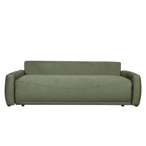 Canapea Extensibila Lea, 3 Locuri, Lada Depozitare, Verde, 225 Cm