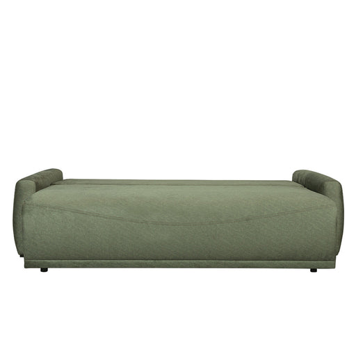 Canapea Extensibila Lea, 3 Locuri, Lada Depozitare, Verde, 225 Cm