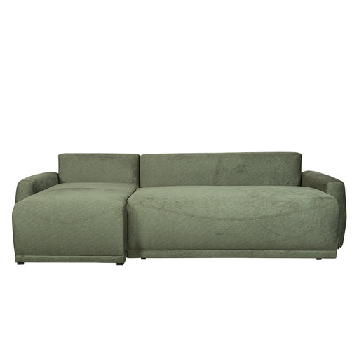 Coltar Extensibil Lea Interschimbabil Stanga/Dreapta, 5 Locuri, Lada Depozitare, Verde