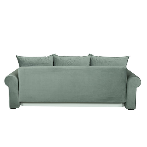 Canapea Extensibila Chic, 3 Locuri, Lada Depozitare, Verde, 242 Cm
