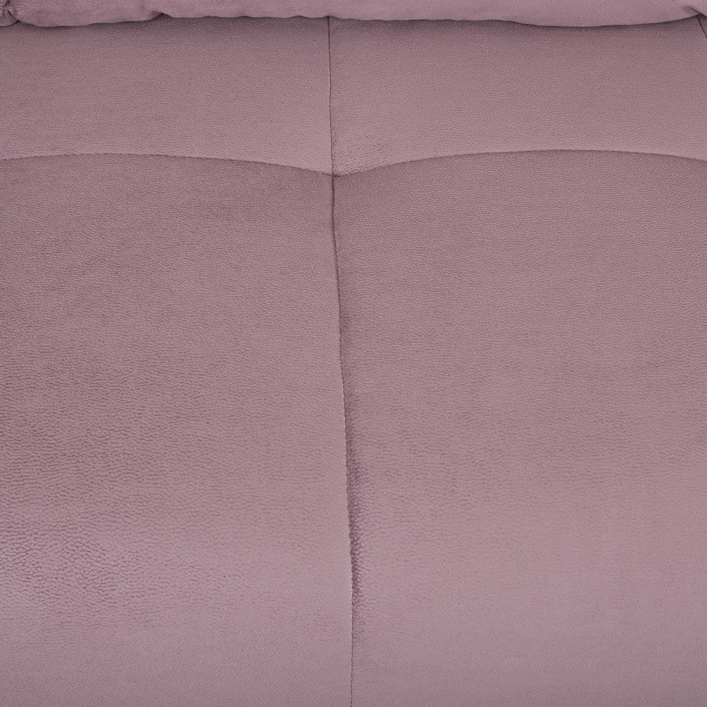 Canapea Extensibila Trendy, 3 Locuri, Lada Depozitare, Roz, 243 Cm