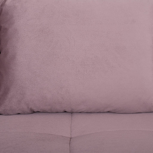 Canapea Extensibila Trendy, 3 Locuri, Lada Depozitare, Roz, 243 Cm