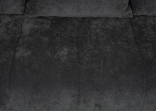 Canapea Extensibila Trendy, 3 Locuri, Lada Depozitare, Gri Inchis, 243 Cm