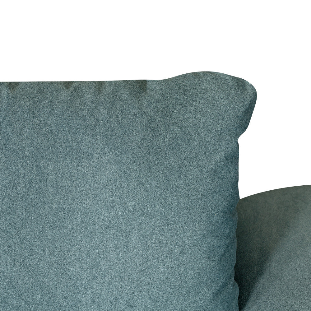 Canapea Extensibila Lorena Lux, 3 Locuri, Spatiu Depozitare, Albastru Deschis, 250 Cm