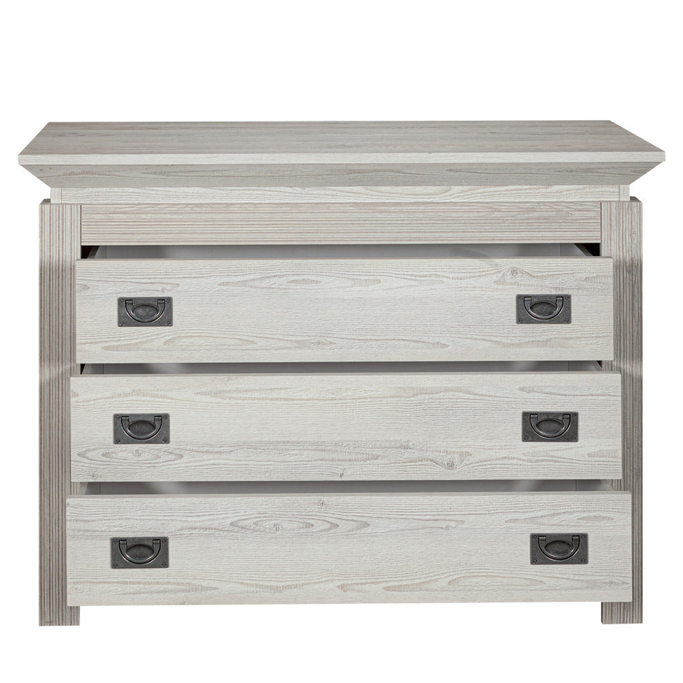 Comoda Casablanca Loft Cu 3 Sertare, 107 Cm
