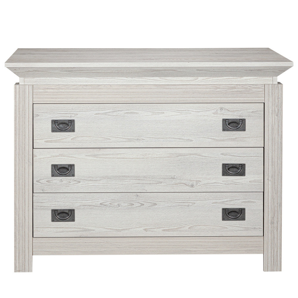 Comoda Casablanca Loft Cu 3 Sertare, 107 Cm