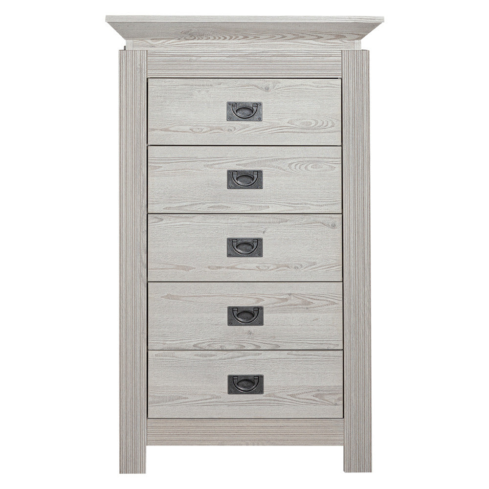 Comoda Casablanca Loft Cu 5 Sertare, 68 Cm