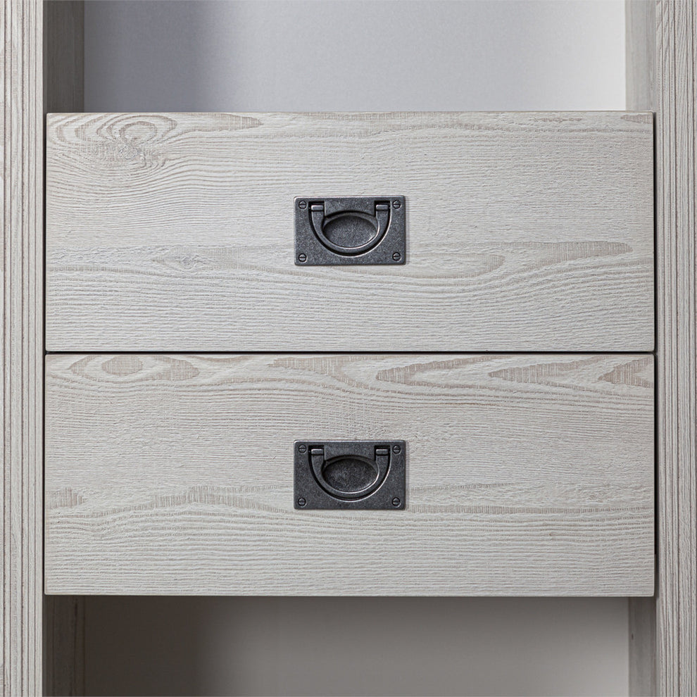 Biblioteca Casablanca Loft Cu 2 Sertare, 68.4 Cm