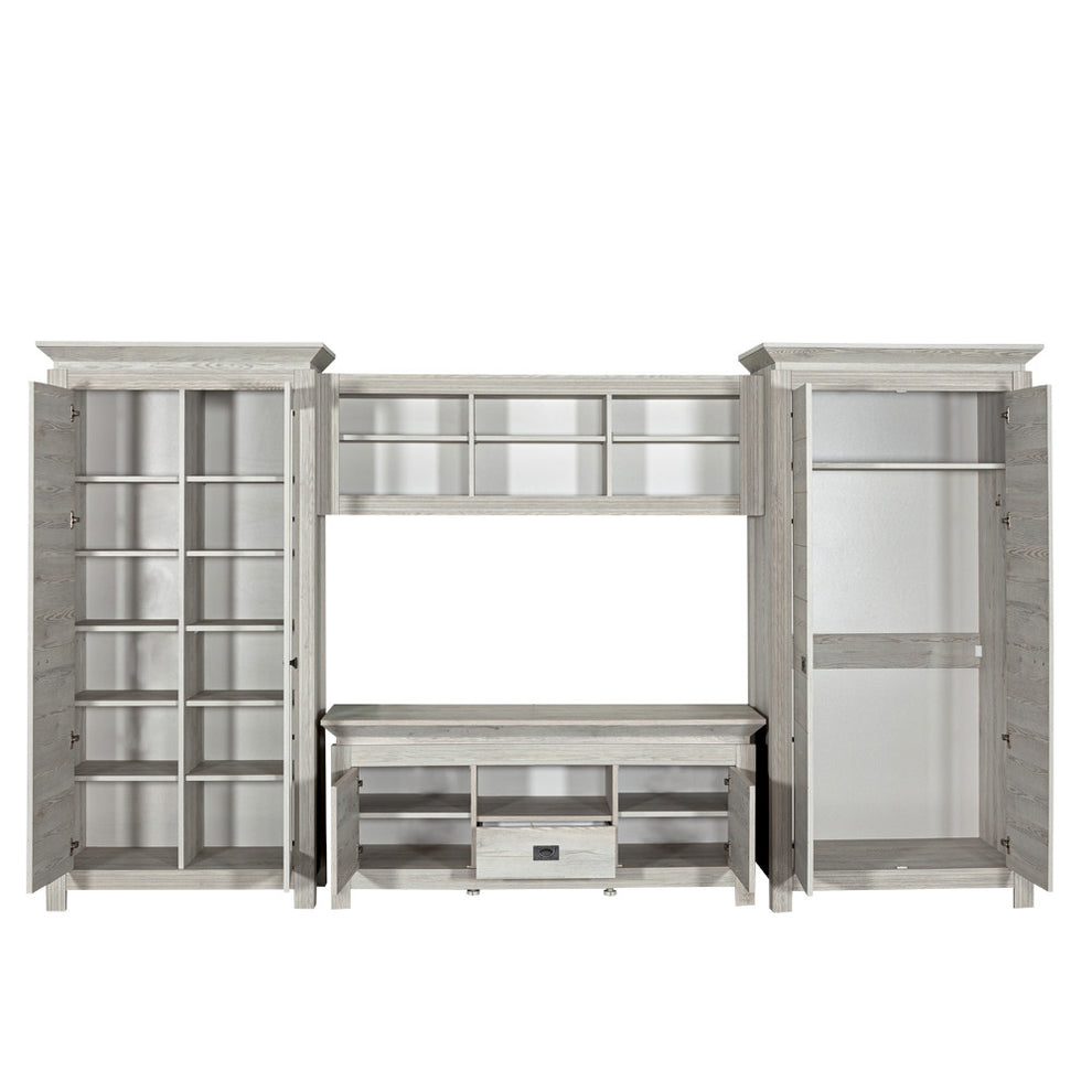 Dulap Cu 2 Usi Casablanca Loft, Gri, 99 Cm
