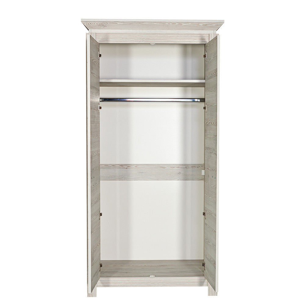 Dulap Cu 2 Usi Casablanca Loft, Gri, 99 Cm