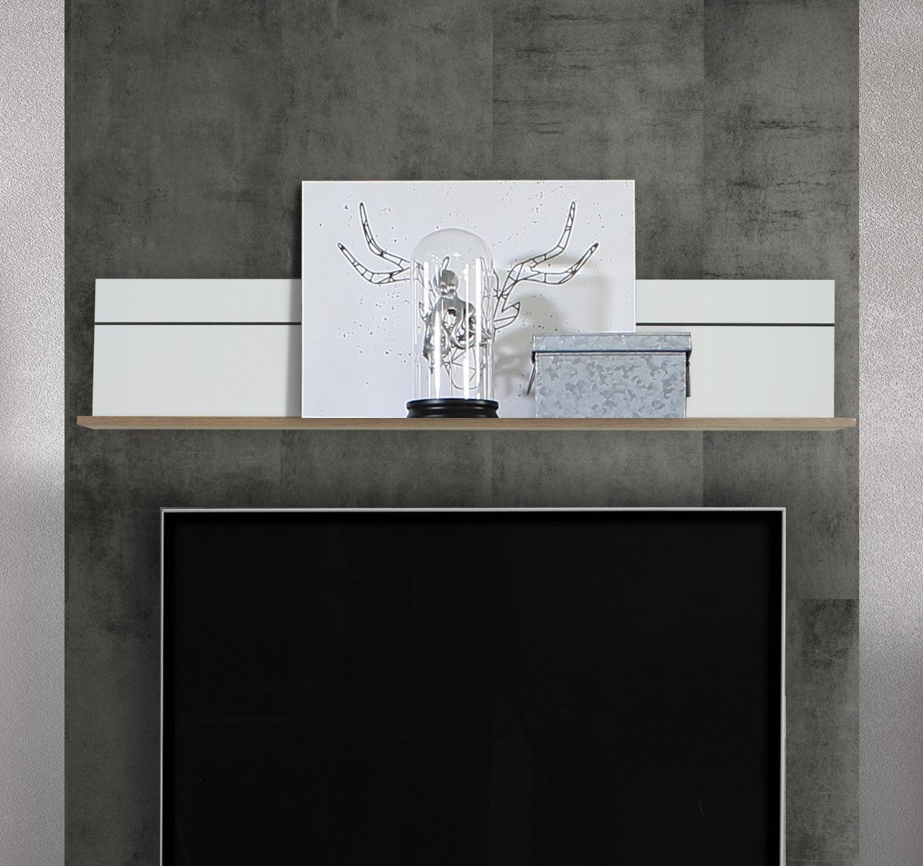 Polita Urbano White, Alb Si Natur, 150 Cm