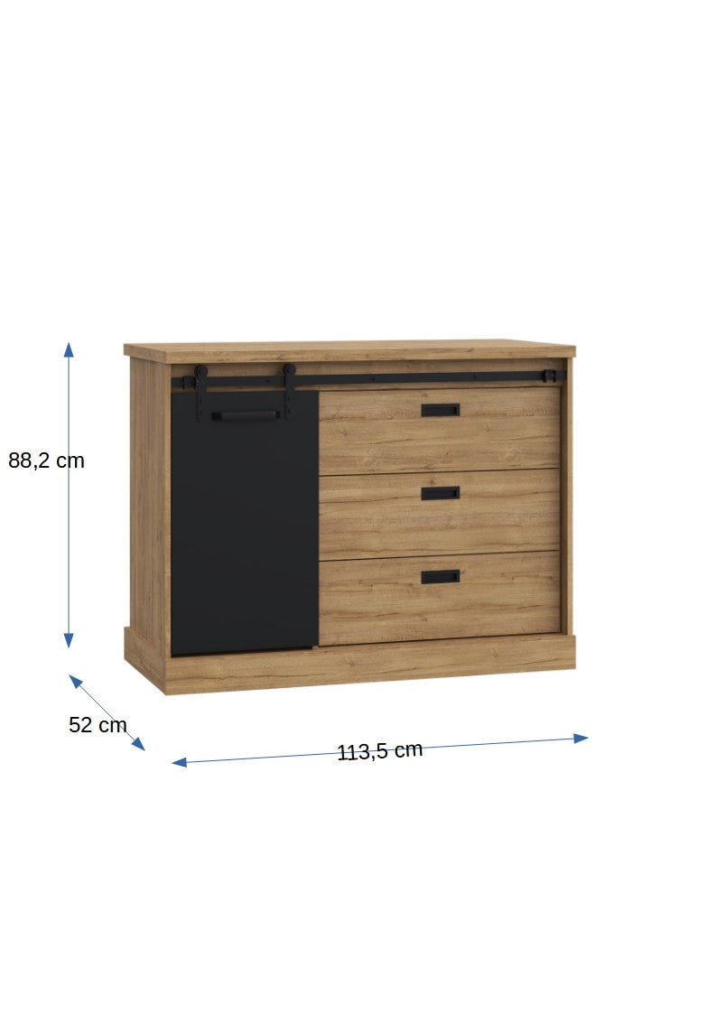 Comoda Kaszimiro 113.5 Cm