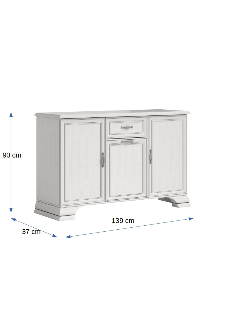Venice Comoda 3 Usi Si 1 Sertar 139 Cm