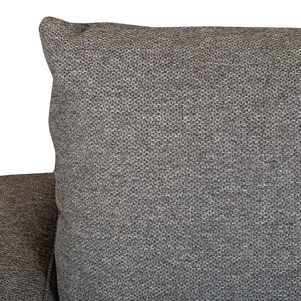 Canapea Extensibila Otis, 3 locuri, Lada Depozitare, Gri, 240 Cm