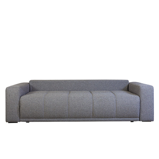 Canapea Extensibila Otis, 3 locuri, Lada Depozitare, Gri, 240 Cm