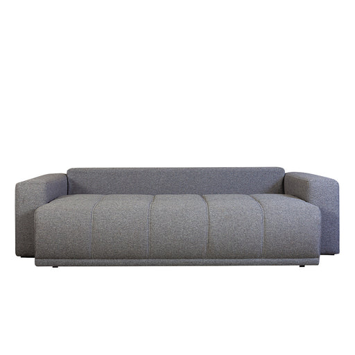 Canapea Extensibila Otis, 3 locuri, Lada Depozitare, Gri, 240 Cm