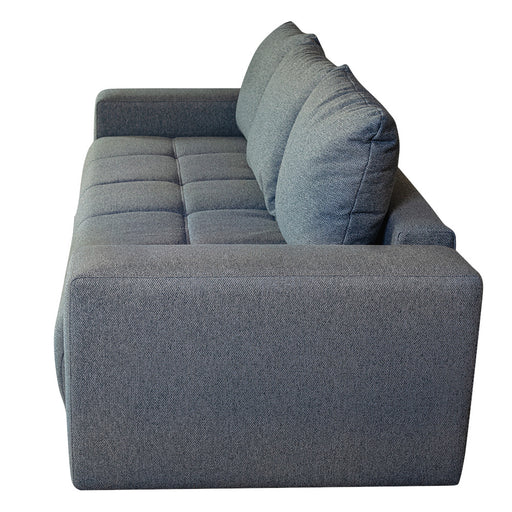 Canapea Extensibila Otis, 3 locuri, Lada Depozitare, Gri Albastrui, 240 Cm