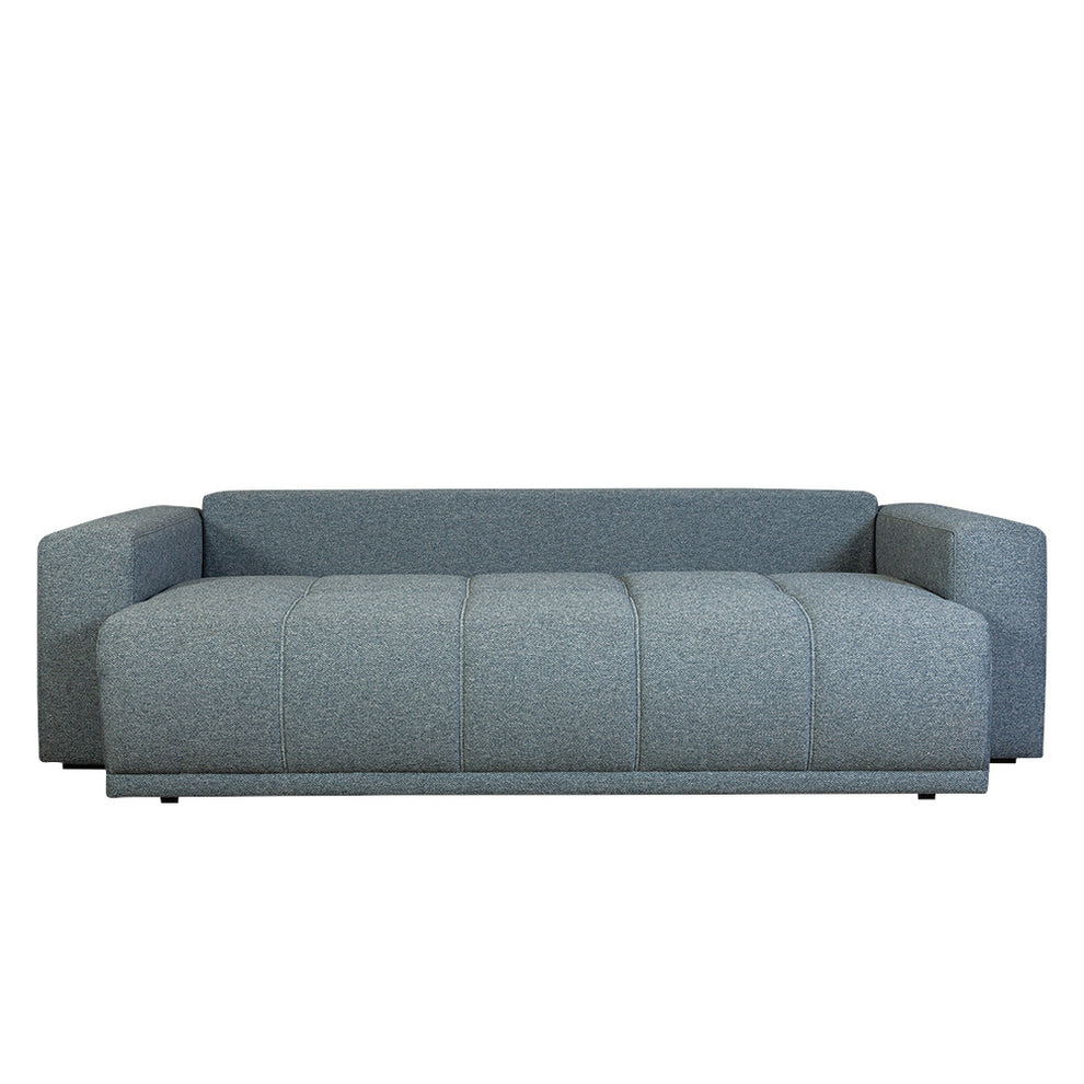 Canapea Extensibila Otis, 3 locuri, Lada Depozitare, Gri Albastrui, 240 Cm