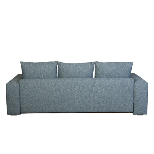 Canapea Extensibila Otis, 3 locuri, Lada Depozitare, Gri Albastrui, 240 Cm
