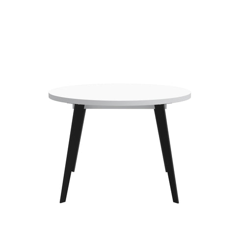 Masa Rotunda Extensibila Tabia Alb, 110/155 Cm