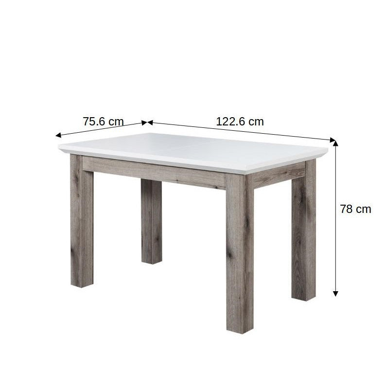 Masa Fiona, Extensibila, 120/160 x 75.6 x 78 Cm