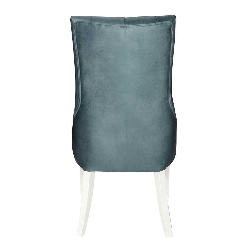 Scaun Carla, Albastru, 55.5 x 68 x 107 Cm